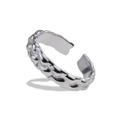 Anillo gotas entrelazadas 5mm