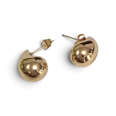 Arete gota de agua 18mm 14k